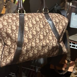 Dior doctors bag brown  ( trotter style)